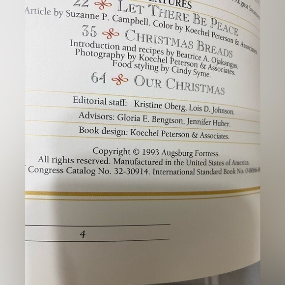 Christmas © 1993 Volume 63 The Annual of Christmas Literature and Art Paperback - Picture 6 of 10